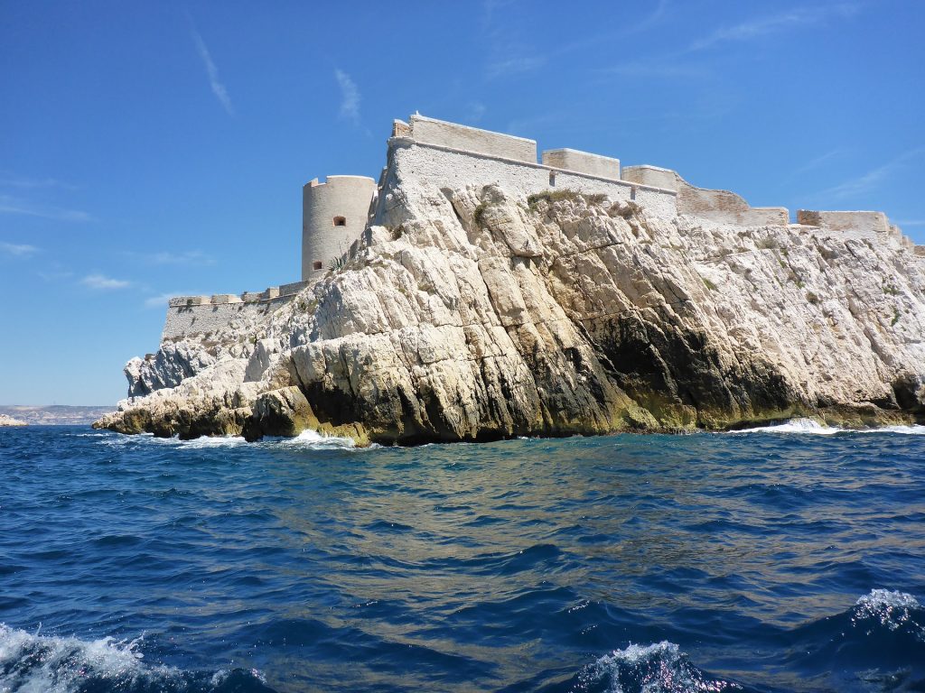 Le château d'If au large de Marseille